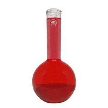 Balão de fundo redondo, vidro boro 3.3, boca longa sem junta esmerilhada, 100ml Ionglas