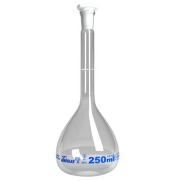 Balão volumétrico classe a r/p cap 1mL Uniglas