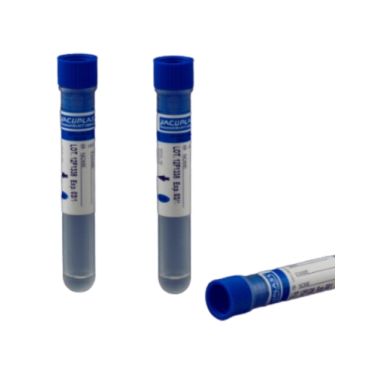 Tubo p/ coleta de sangue c/ reagente EDTA K3 3mL 13x75mm 50und/rack Vacuplast