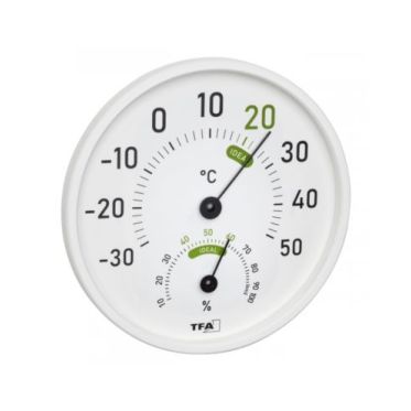 Termo-higrômetro analógico temperatura/umididade Incoterm